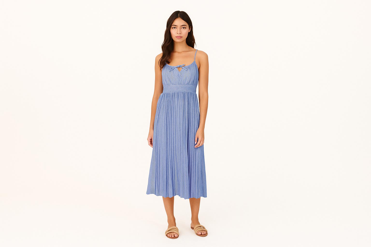 Woven camisole dress