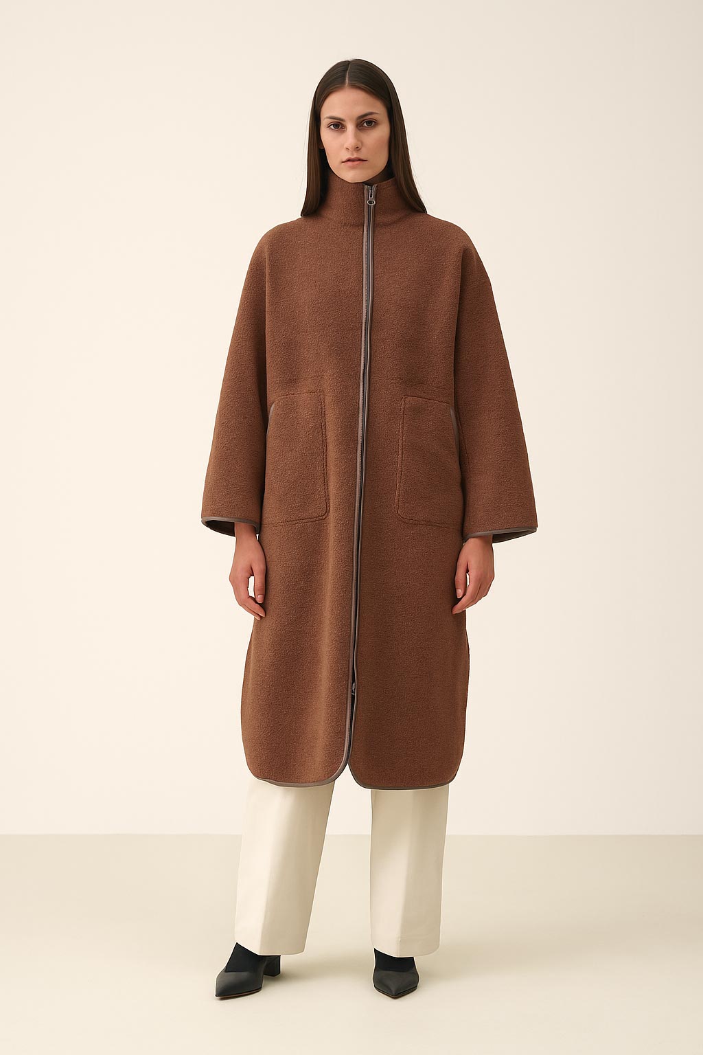 Particle velvet jacket