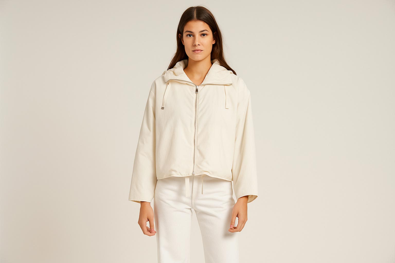 Woven cotton jacket